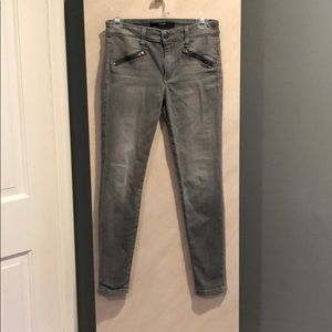 Joe’s Skinny Ankle Gray Jeans